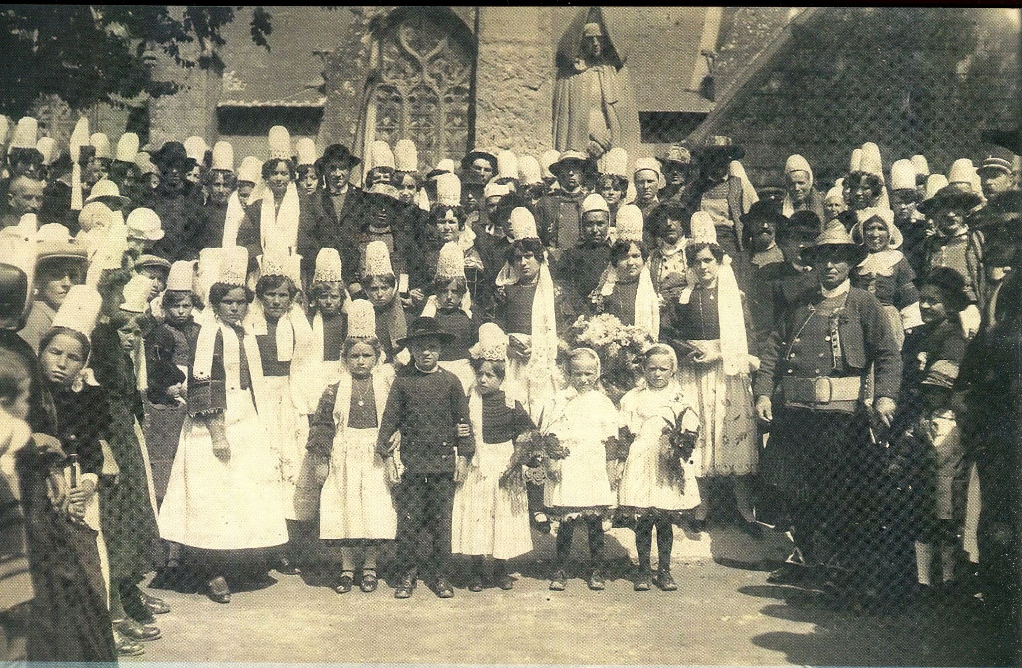 Inauguration du monument aux morts de Penmarc'h - 1927-